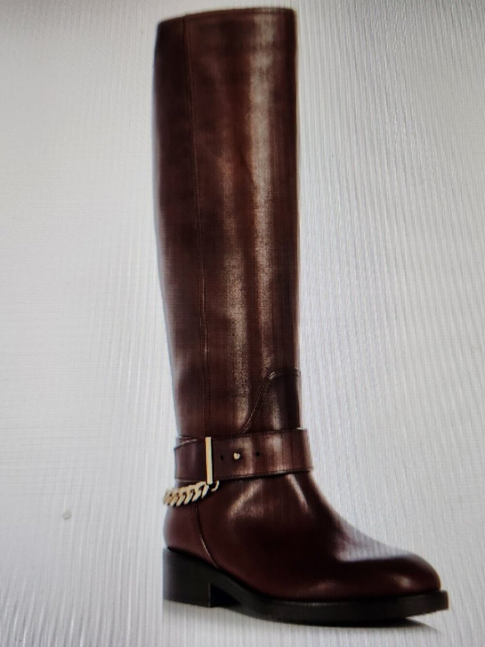AQUA "Riley" Brown Leather Riding Boots. NIB. Size 5.5